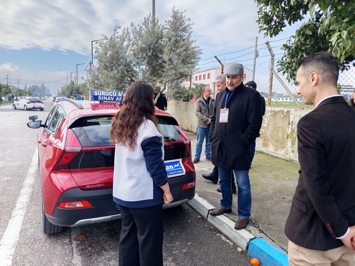 Aydın’da ehliyet sınavı heyecanı