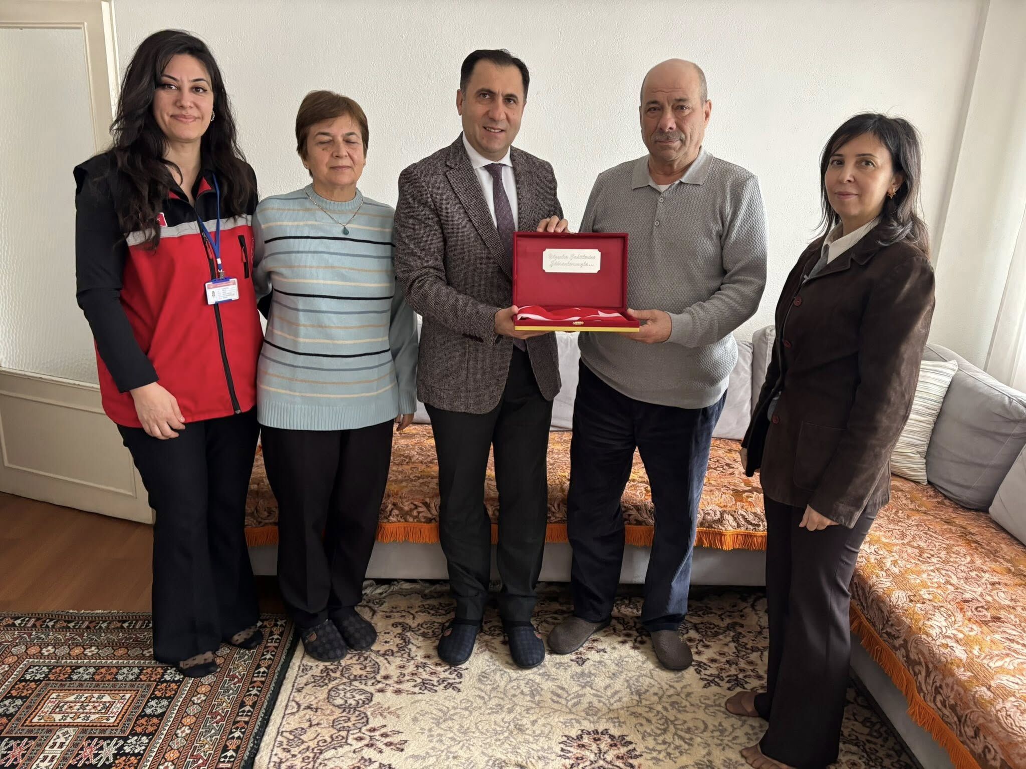 Aydın’da Kıbrıs Gazisi ve ailesine anlamlı ziyaret