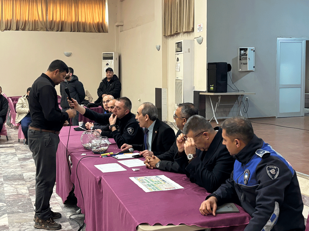 Aydın’da semt pazarı için kura çekimi gerçekleştirildi