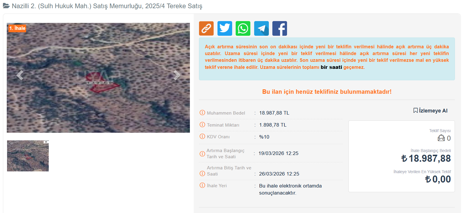 Aydinda Uygun Fiyatli Zeytinlik Arsa Satisa Cikacak 642981 Cce821E393Ce570Af8F9B6194A52C56C