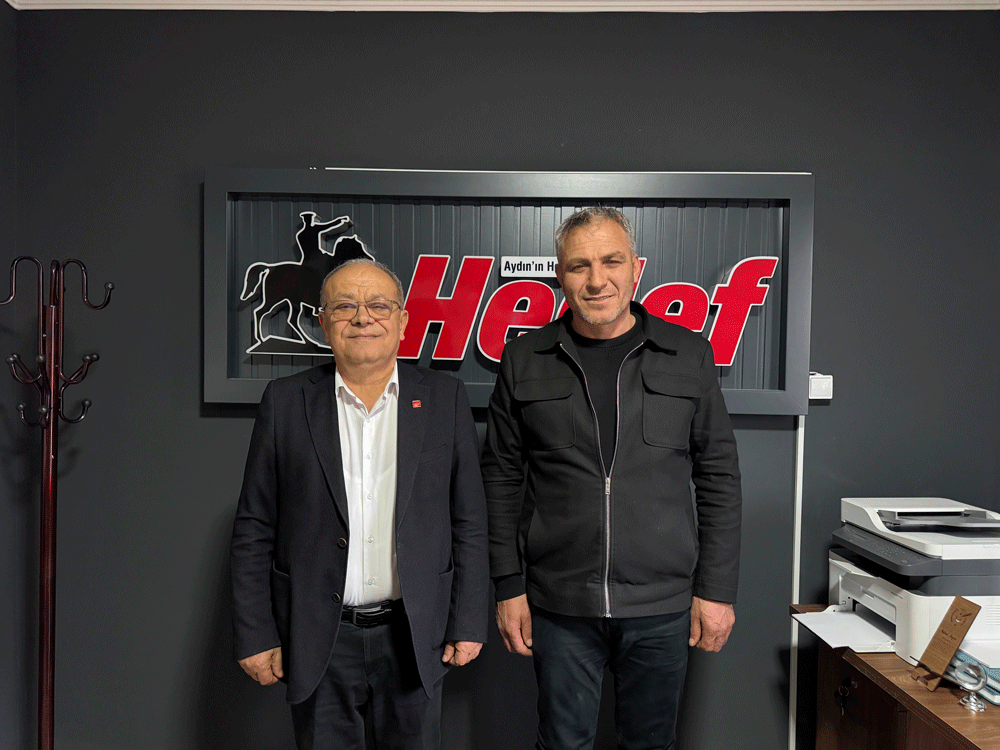 CHP Aydın İl Başkanı Saatçı’dan Hedef’e ziyaret