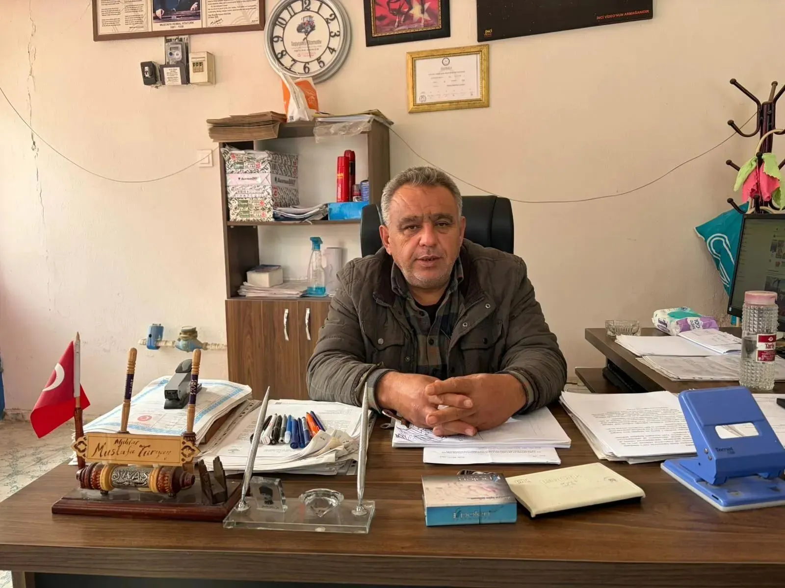 Koçarlı’da taşkın yerleşim yerlerine yaklaştı! Muhtar Turgan: “DSİ ekipleri sahada”