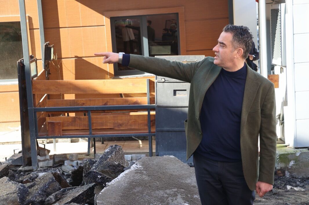 Koçarlı’daki o mahallede yol çalışması başladı