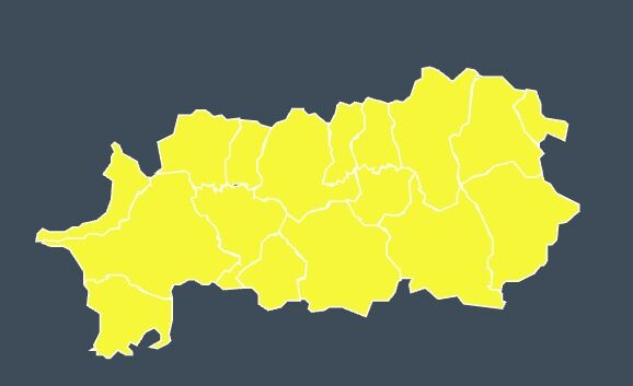 Meteoroloji’den Aydın’ın 17 Ilçesine ‘Sarı Kod’lu Uyarı 3