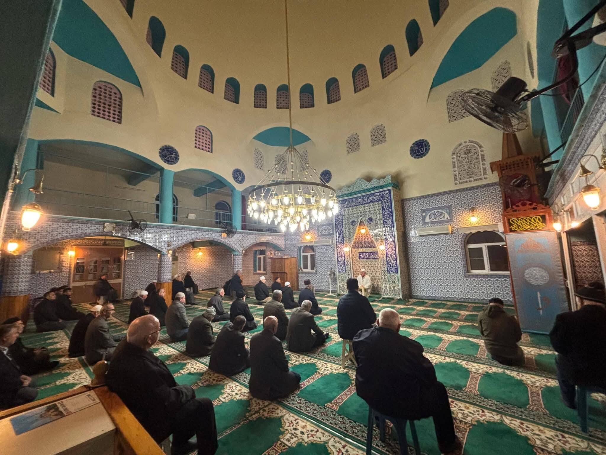 Müftü Güneş, Ramazan arifesinde cemaatle bir araya geldi