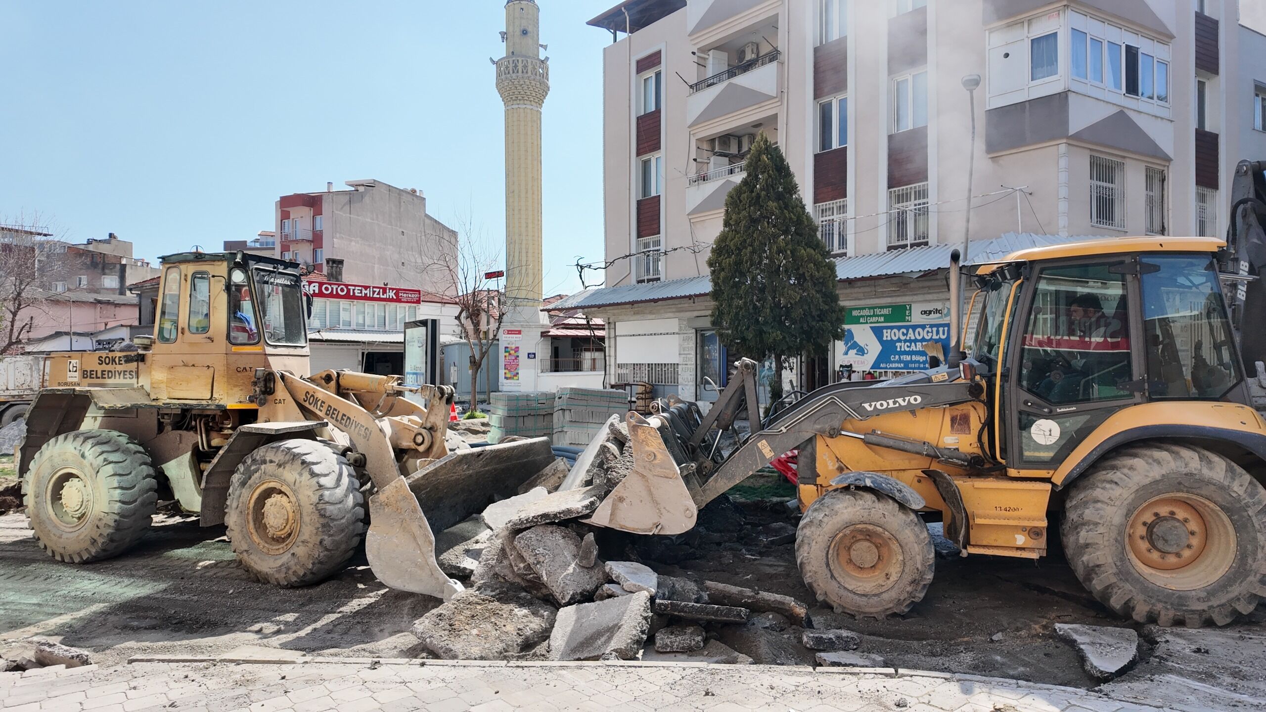 Soke Sokaklarina Yepyeni Gorunum Yol Yenileme Hamlesi Basladi 643196 2D1Ea7F657187Fd72Ebb19E009F97Ea7