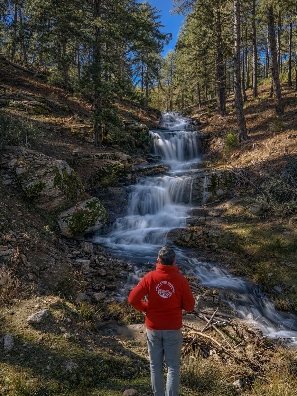 Ünlü doğa fotoğrafçısı Aydın’daki şelaleyi fotoğrafladı