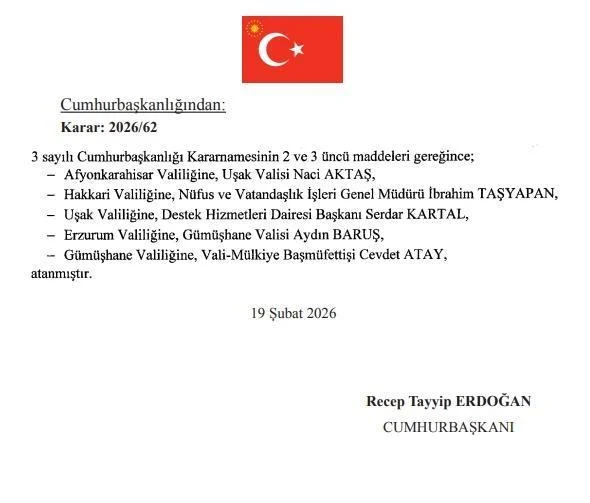Usak Valisi Kim Oldu Yeni Usak Valisi Serdar