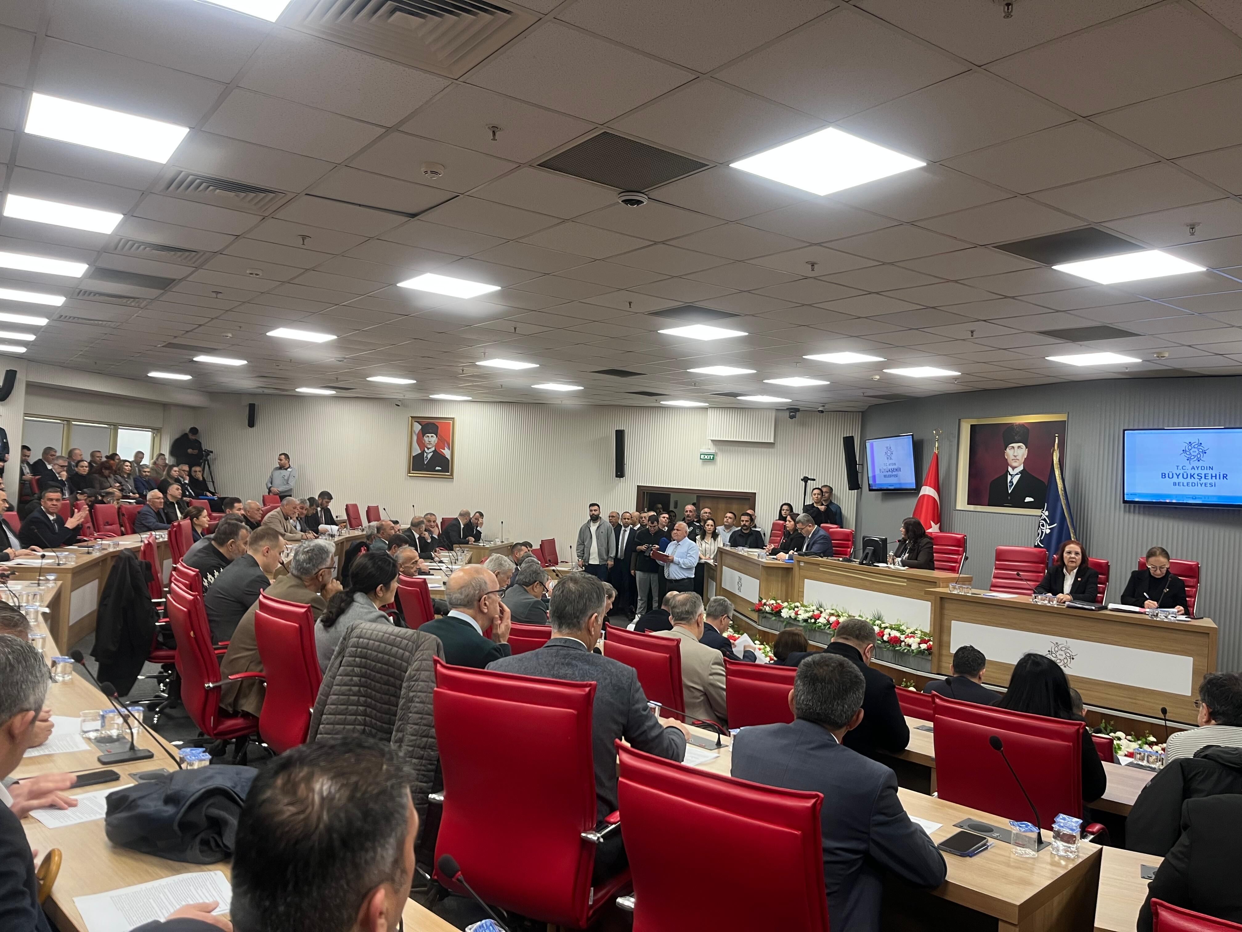 Aydın Büyükşehir Belediye Meclisi yoğun gündemle toplanıyor