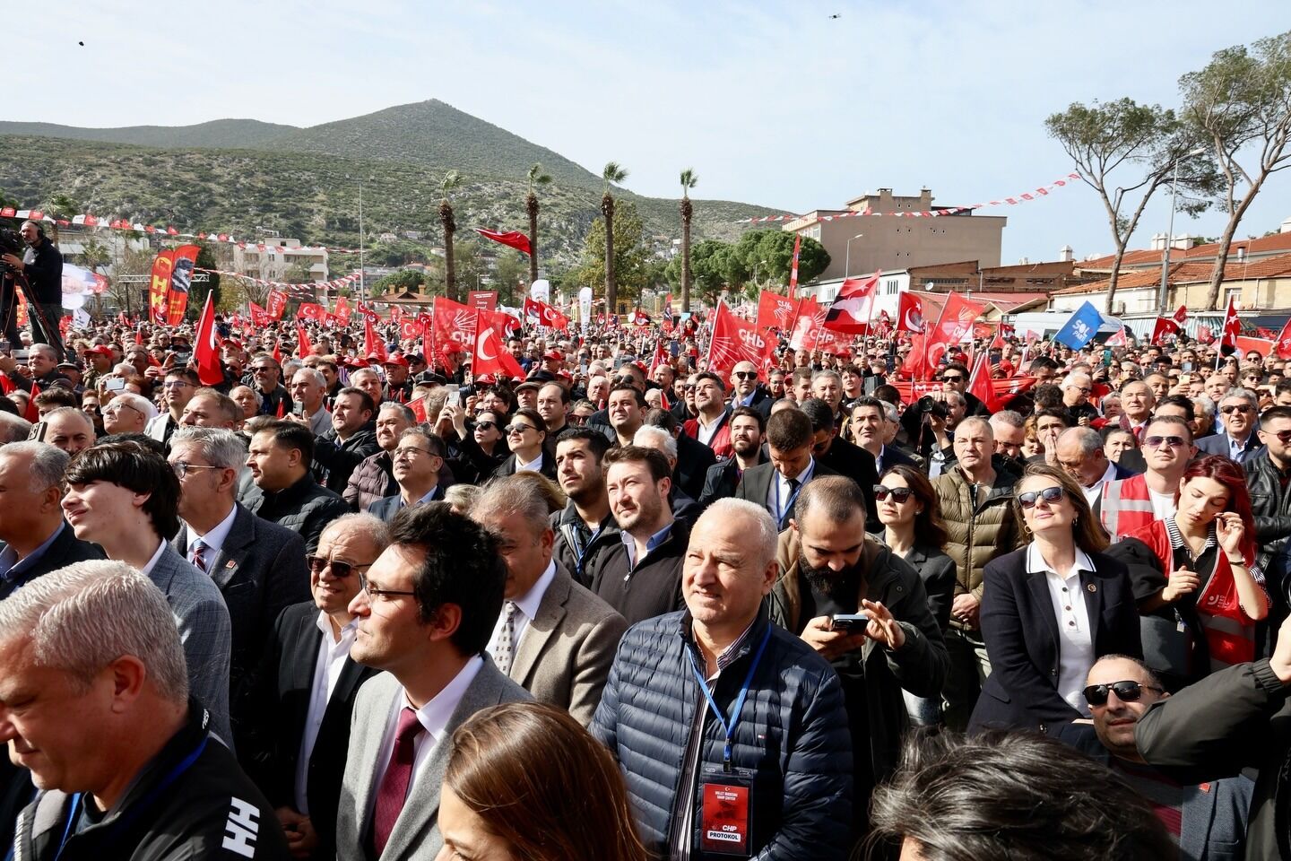 CHP Aydın, Muğla mitingine akın etti