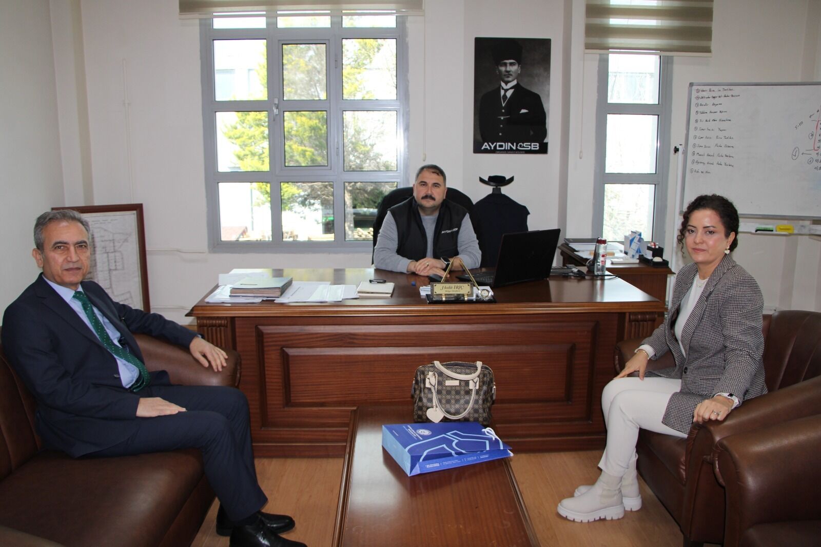 Aydın'da üniversite sanayi iş birliği: Görüşmeler sürüyor
