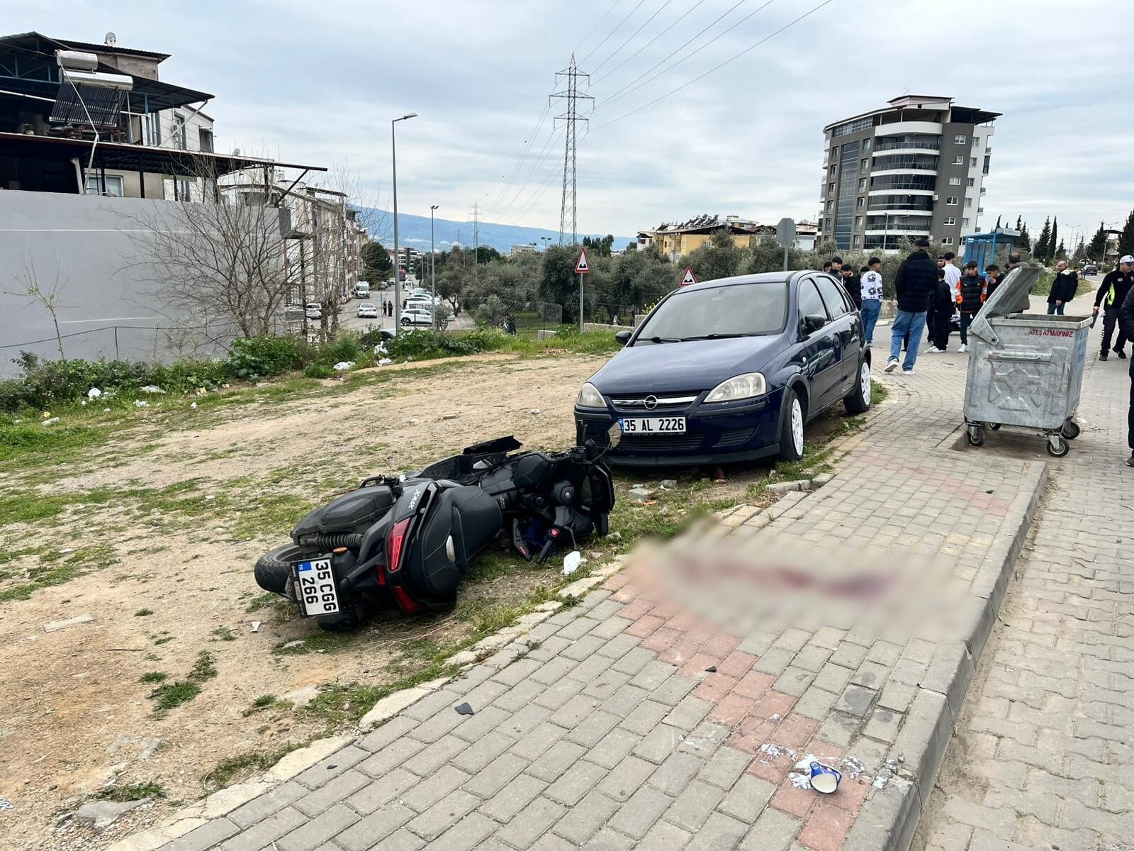 Bayram sabahı Nazilli’de zincirleme kaza! 1 yaralı