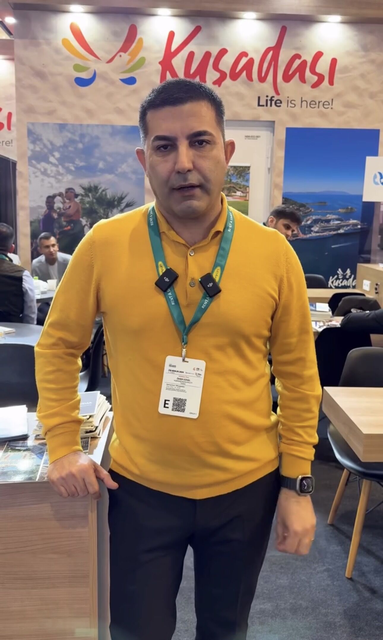 Almanya’da Kuşadası rüzgarı! Günel: Kuşadası’nı ITB Berlin’de güçlü şekilde temsil ediyoruz