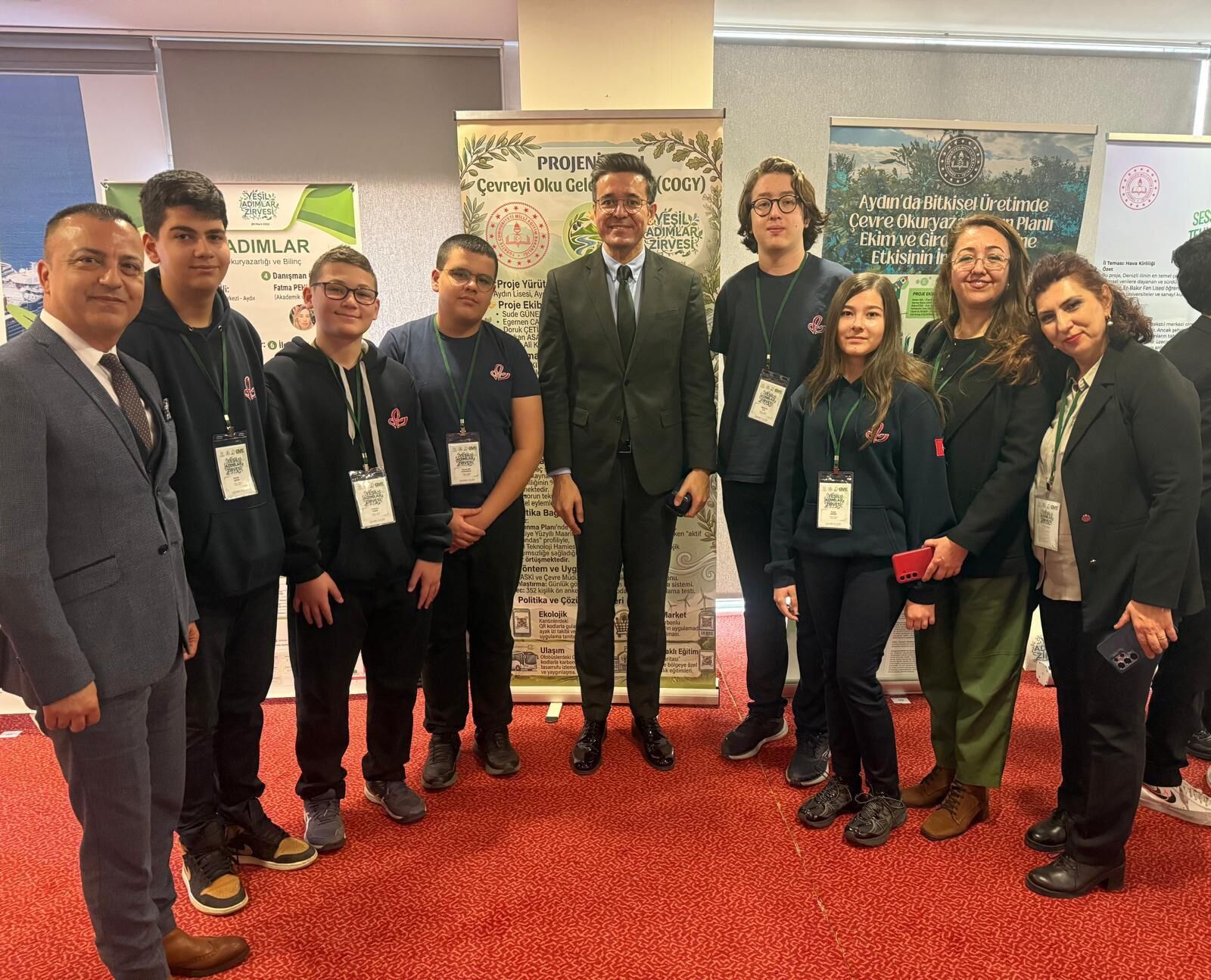 Aydın Lisesi projesiyle Yeşil Adımlar Zirvesi’ne damga vurdu