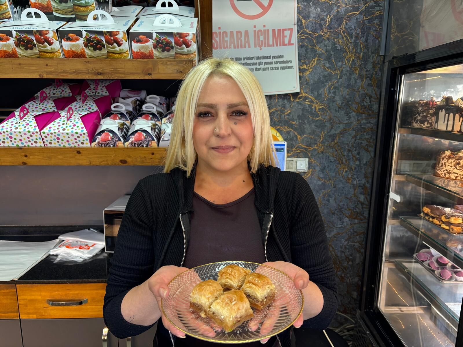 Aydın’da alım gücüyle birlikte baklava satışları da düştü 