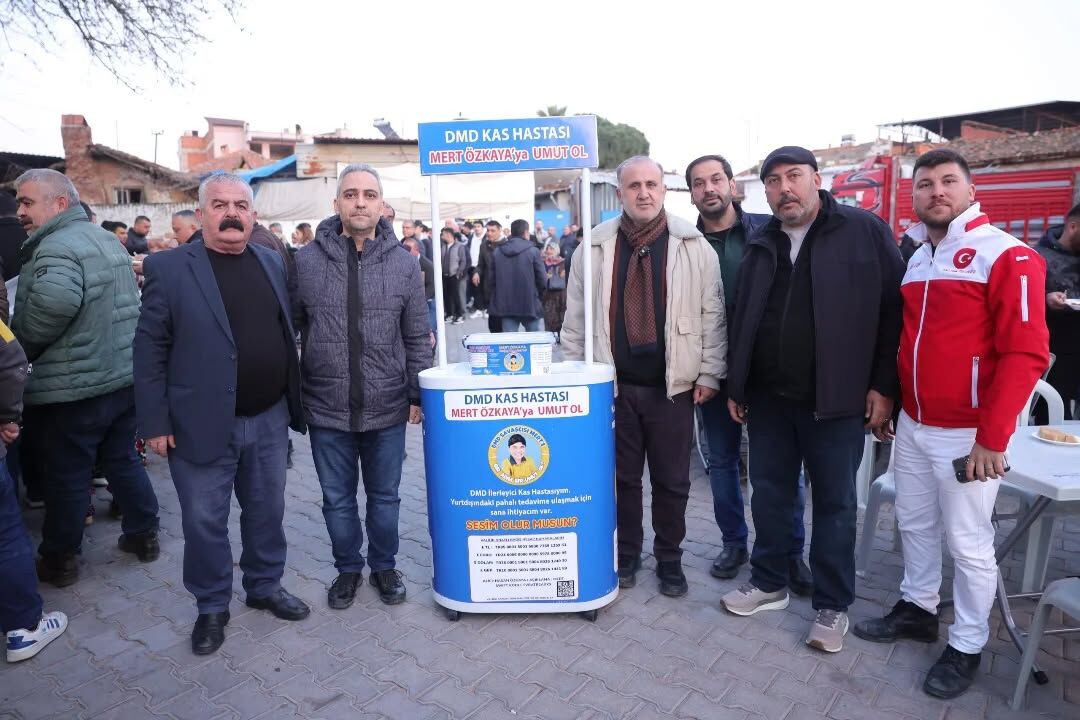 Aydın’da deveci camiası Mert için toplandı