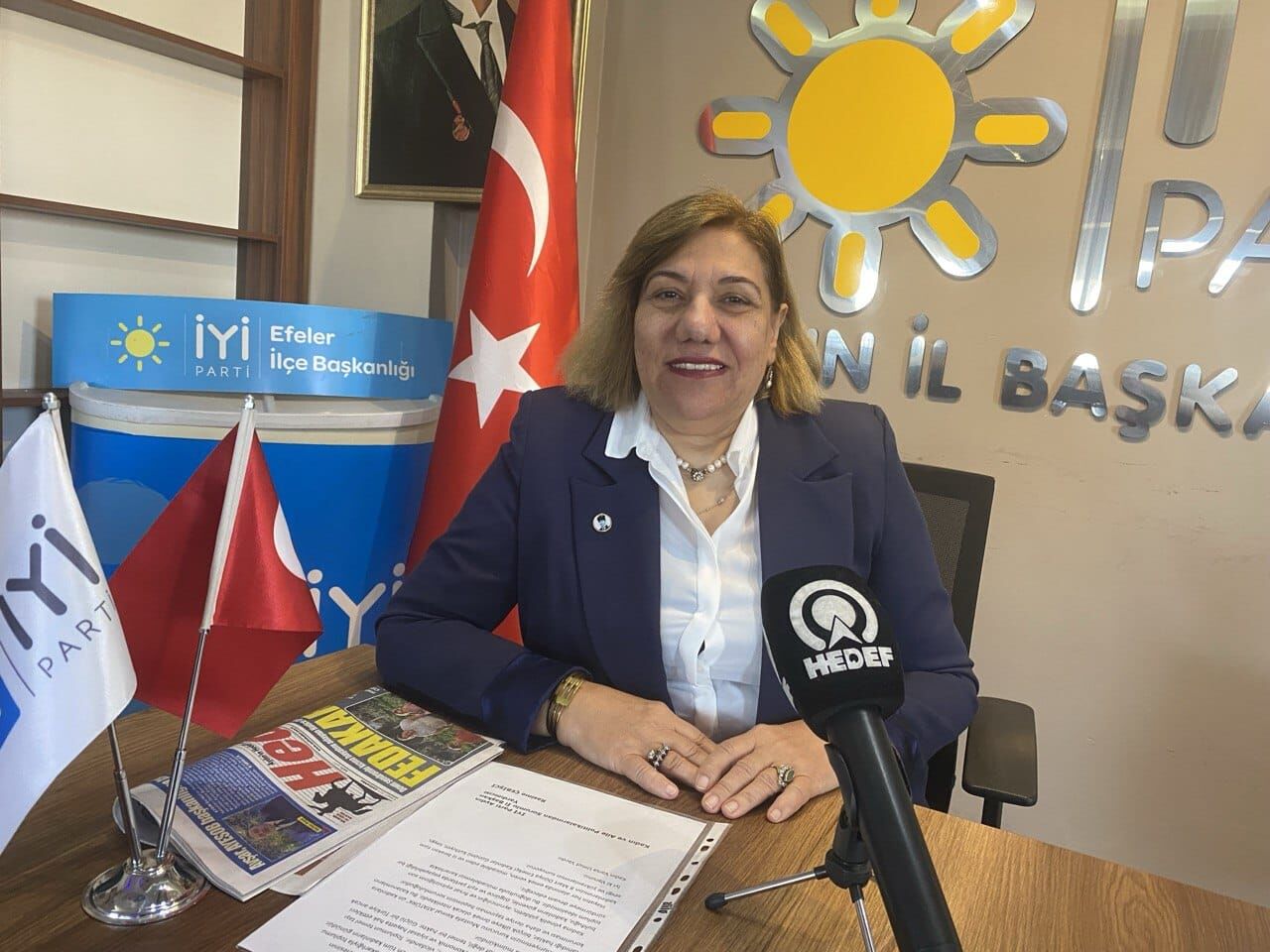 Aydın’da siyasi partilerin kadın kolları başkanlarından Hedef’e özel 8 Mart mesajı