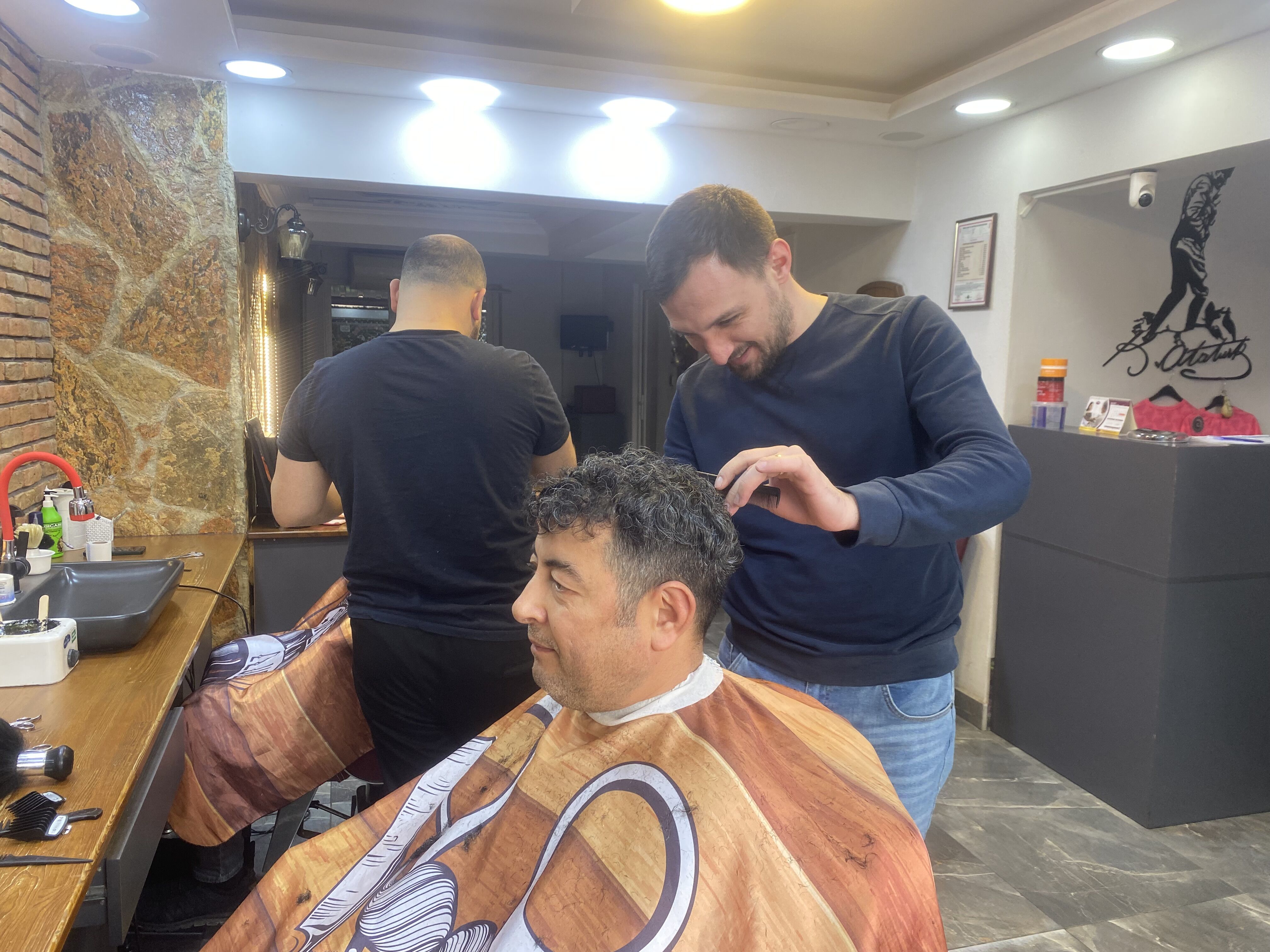 Aydın’daki kuaför ve berberlerde bayram telaşı