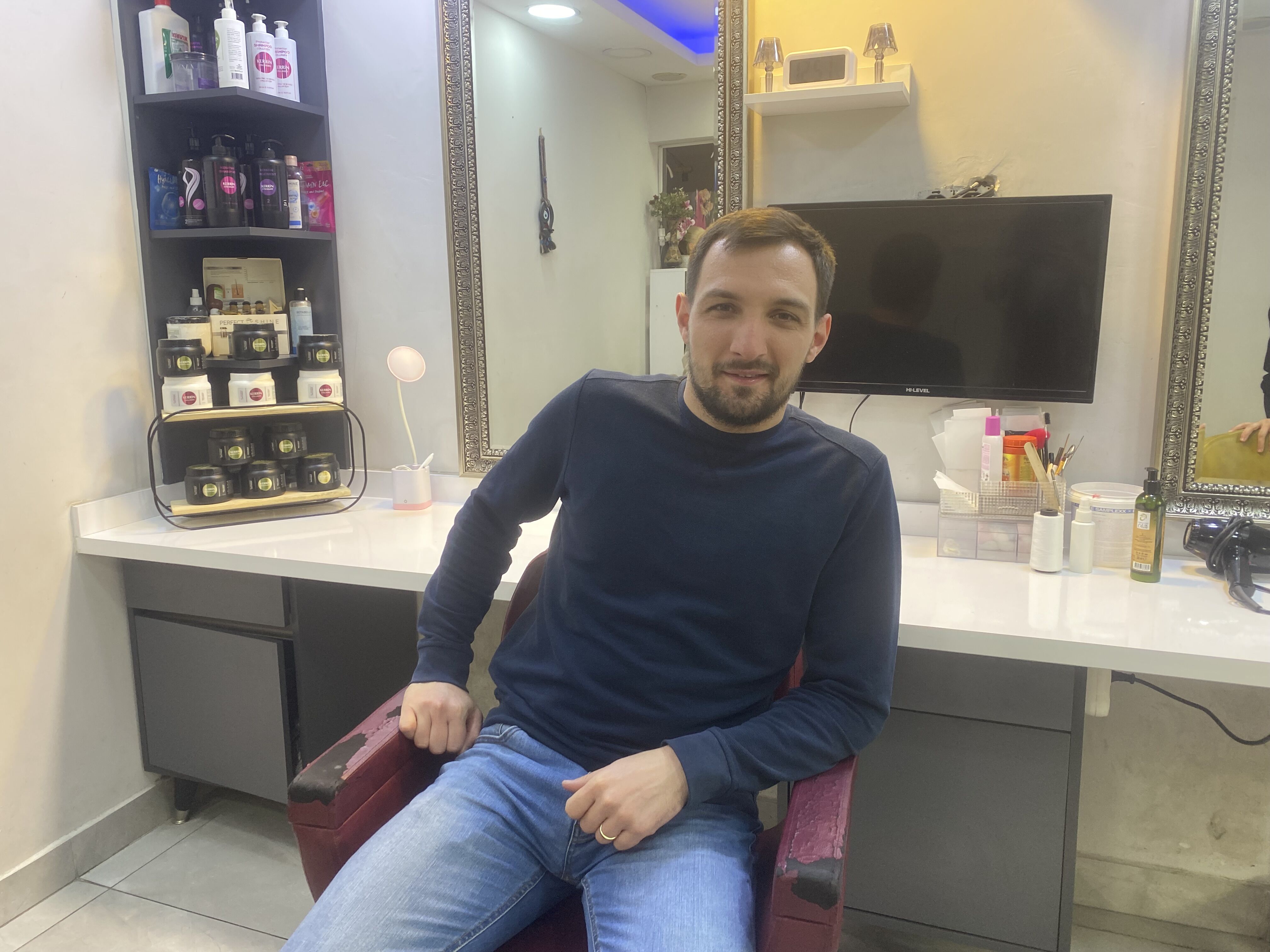 Aydın’daki kuaför ve berberlerde bayram telaşı
