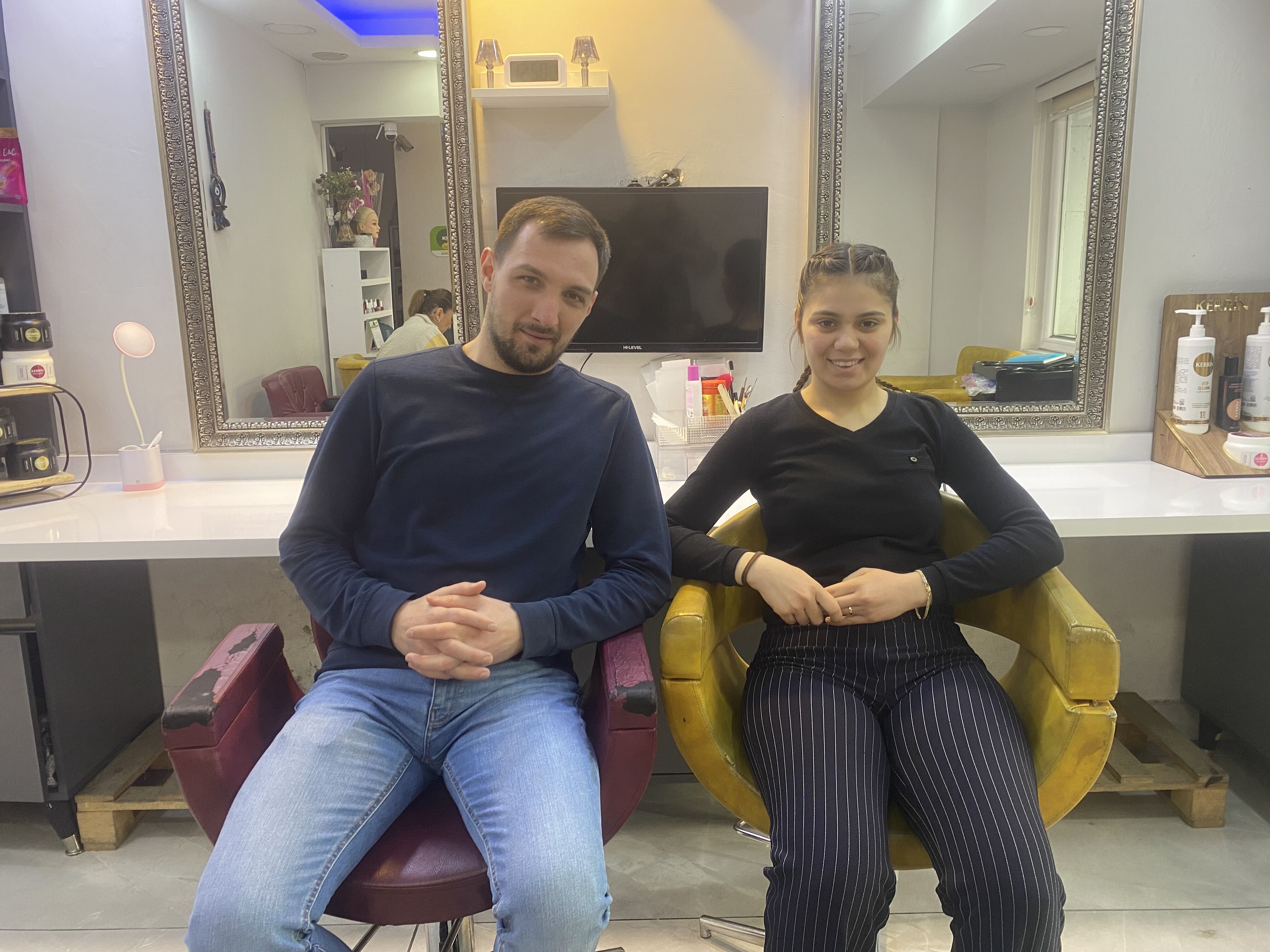 Aydın’daki kuaför ve berberlerde bayram telaşı