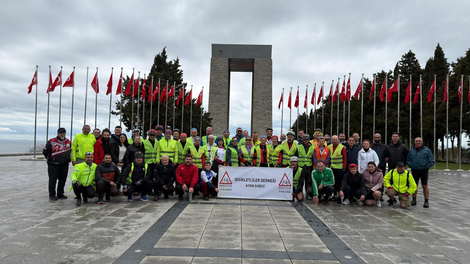 Aydın’dan Çanakkale’ye süren anlamlı yolculuk tamamlandı