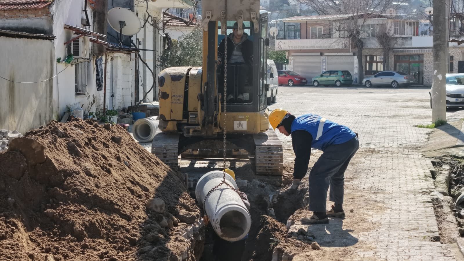 Çerçioğlu’ndan Söke’de altyapı yatırımı