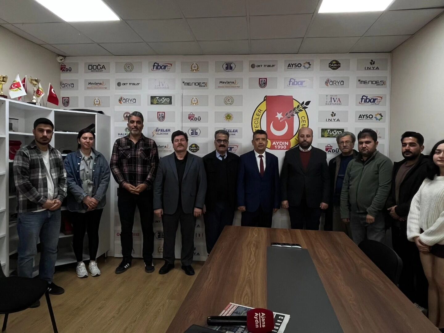 Mudur Sagun Aydinda Gazetecilerle Bir Araya Geldi 646030 12698834B212Ad3D2620786322833A01