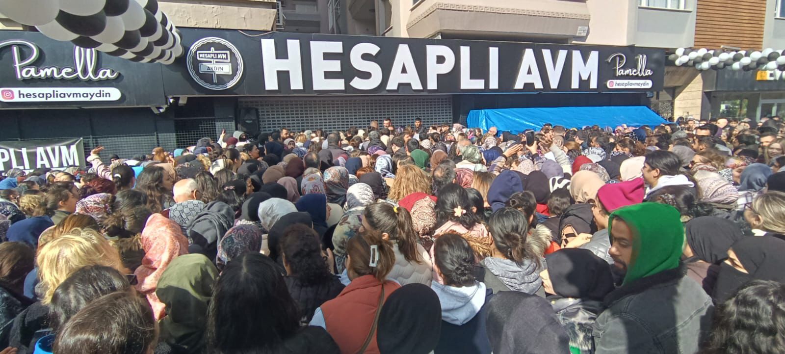 Aydın’da uygun fiyat için izdiham! Açılış öncesi kuyruklar oluştu