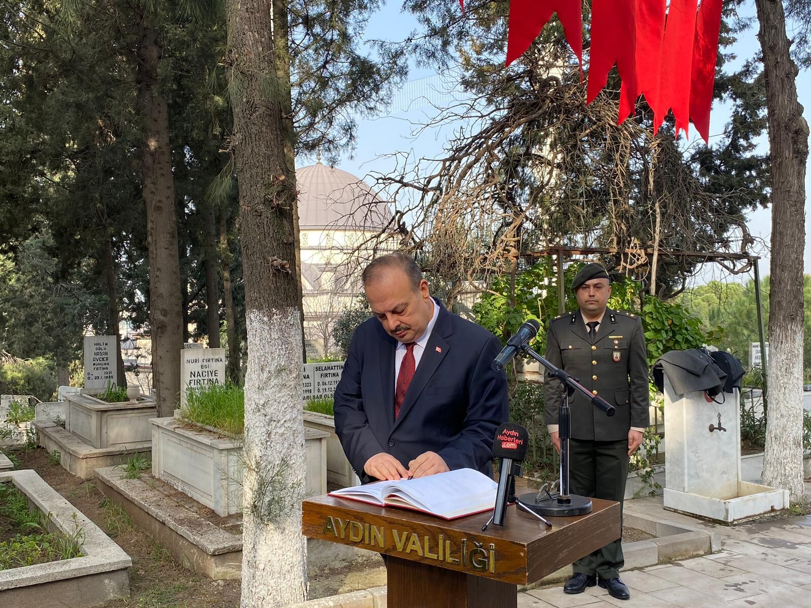 Aydın’da şehitler dualarla anıldı