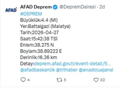 40 Saniye Arayla Korkutan Depremler! Peş Peşe Sallayınca Yürekler Ağza Geldi (2)