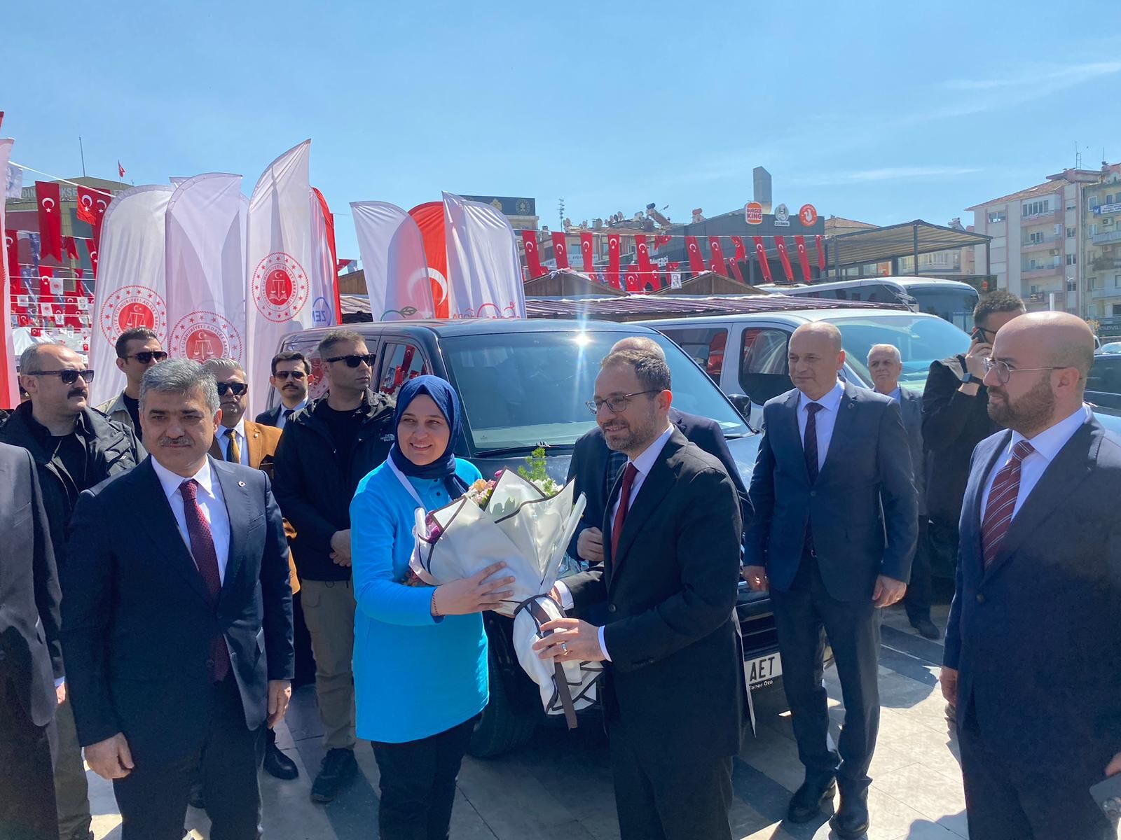Adalet Bakan Yardımcısı Ayyıldız, Aydın’da fuara katıldı