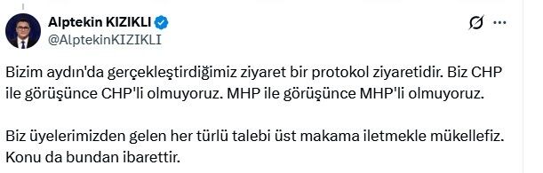 Aydın’a yapılan ziyaret emniyet sendikasını karıştırdı