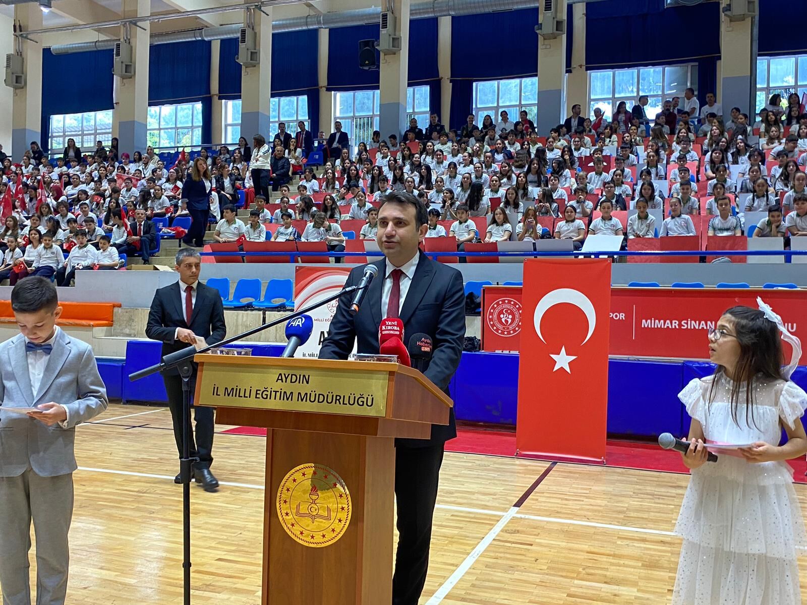 Aydın’da 23 Nisan sevinci: Renkli görüntüler ortaya çıktı