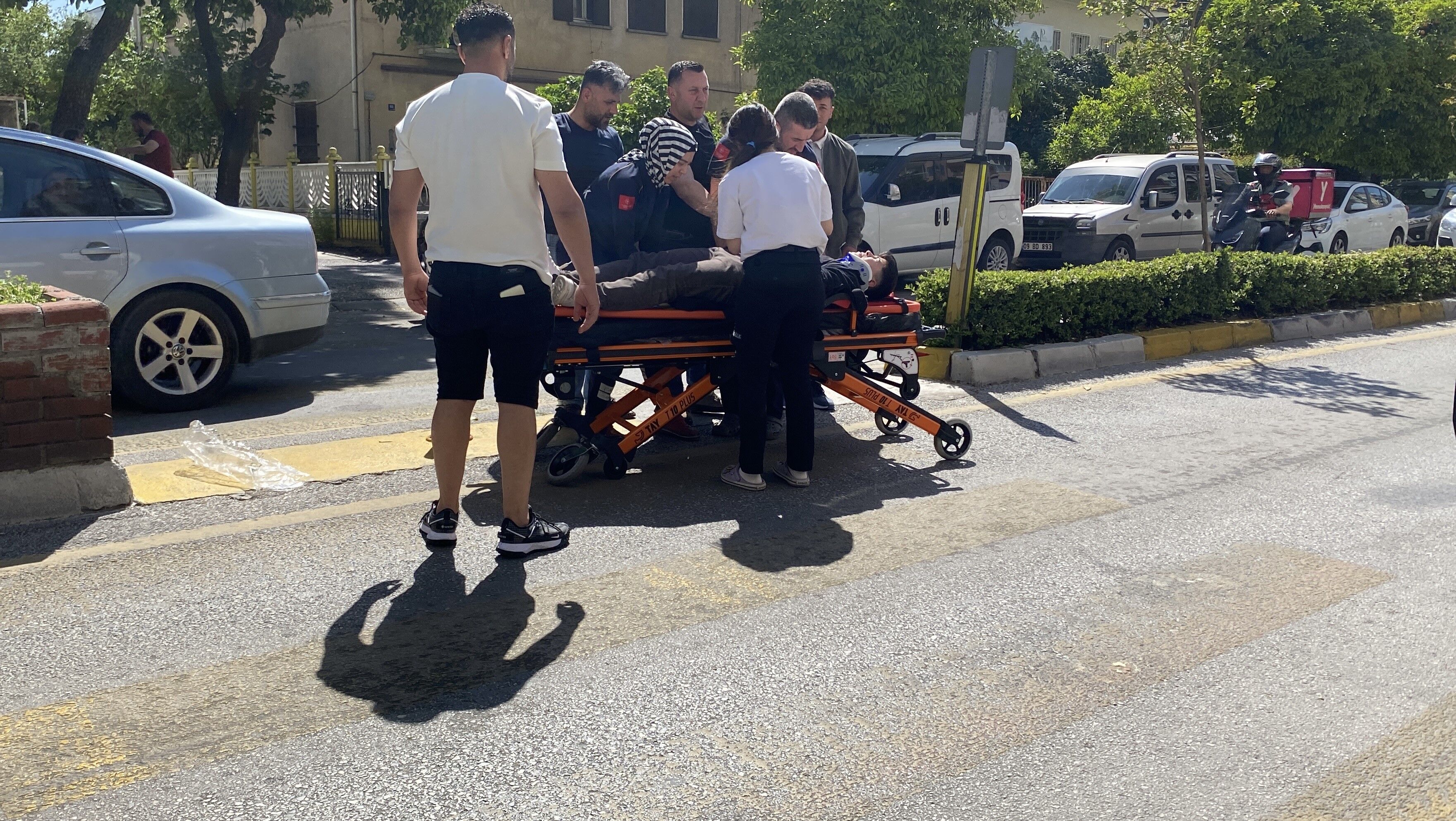 Aydın’da Iki Motosiklet Çarpıştı 1 Yaralı (2)
