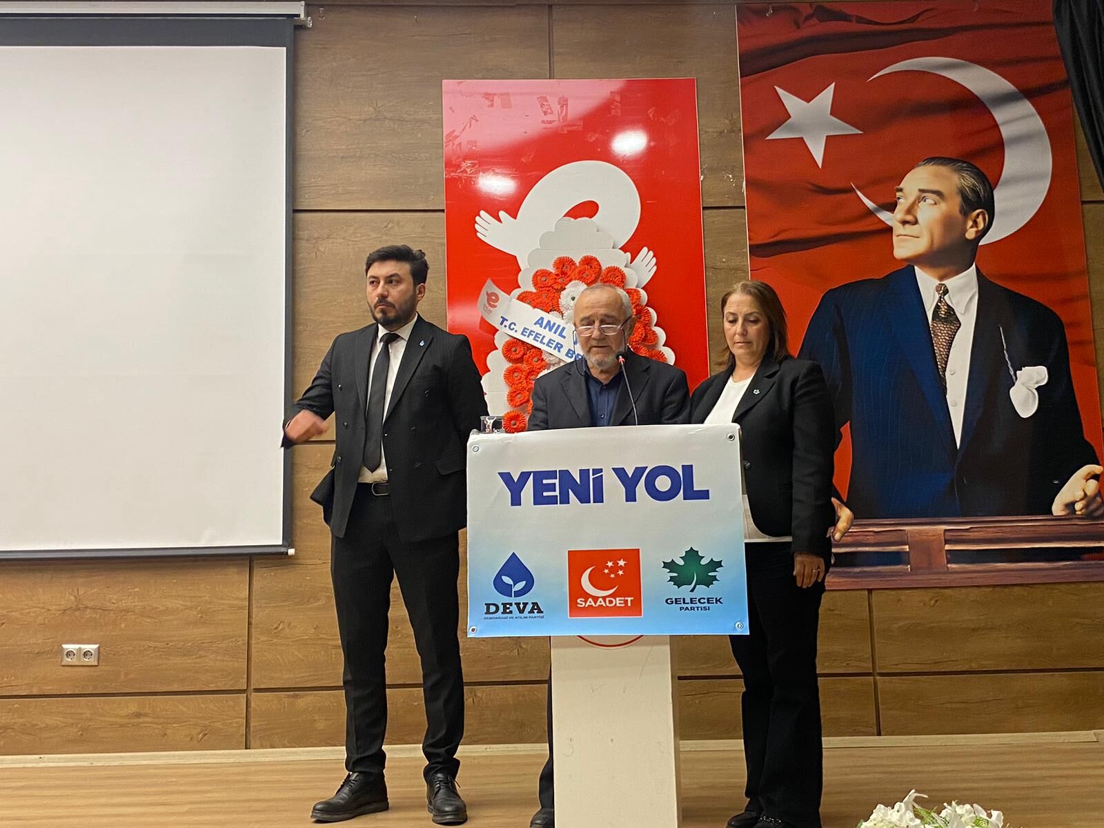 Aydın’da Yeni Yol Grubu Nevzat Biçer’in devrine tepkili! “Aydın halkı sahipsiz değildir”