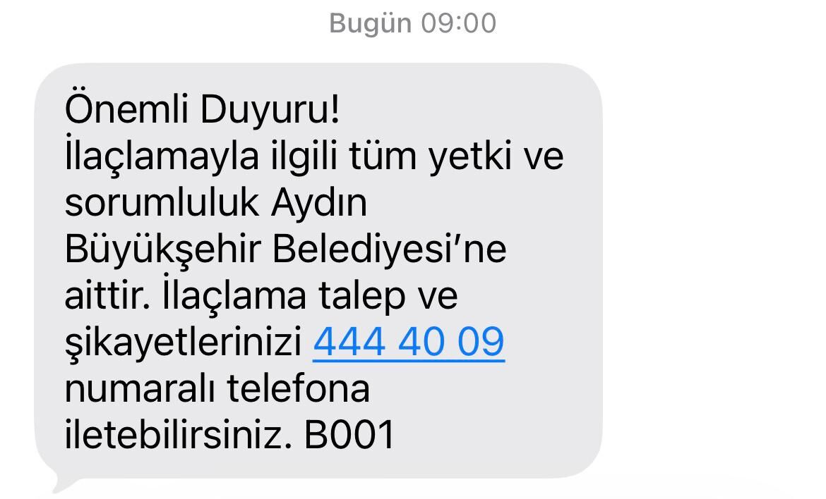 Aydın’ı kim ilaçlayacak?