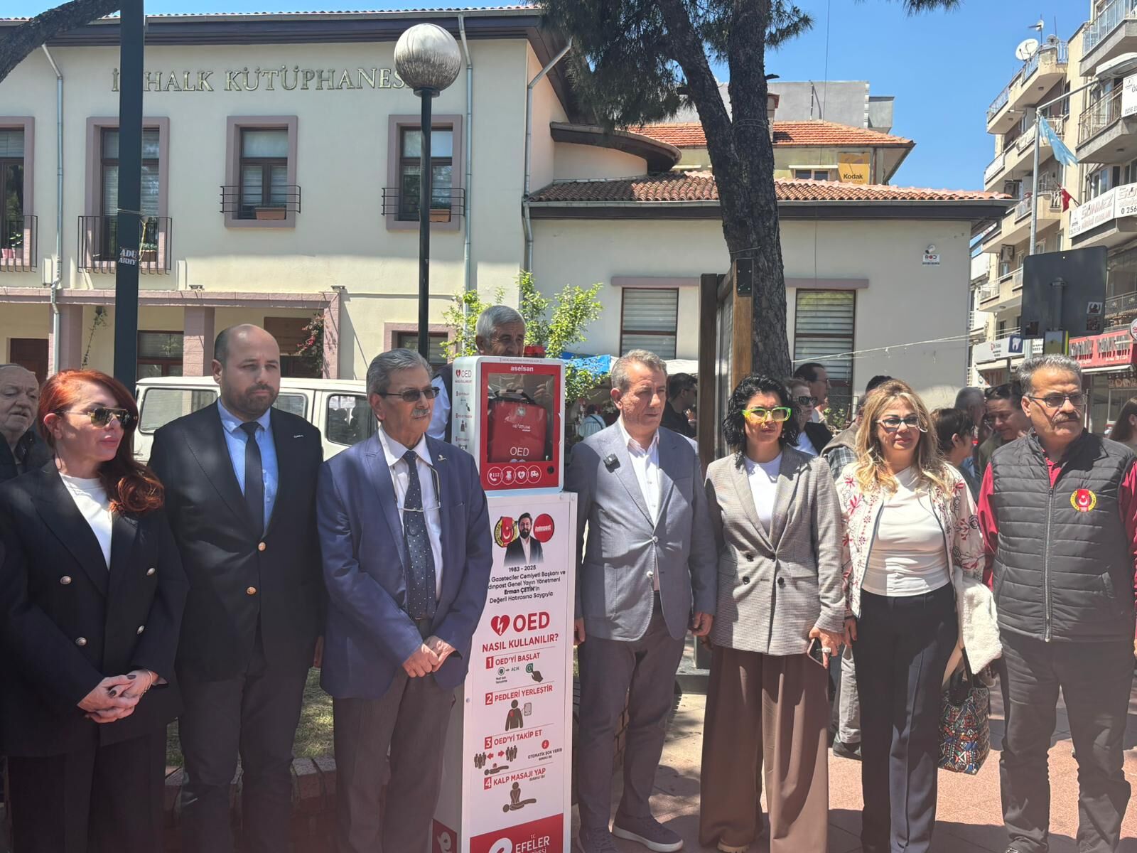 Aydınlı Gazeteci Çetin Unutulmadı Lokma Hayrında Hayat Kurtaran Oed Cihazı Tanıtıldı (1)