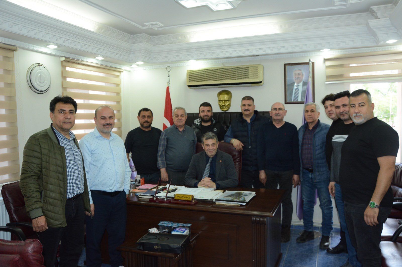 AYESOB seçimleri öncesi Künkcü’ye Çine’den güçlü destek