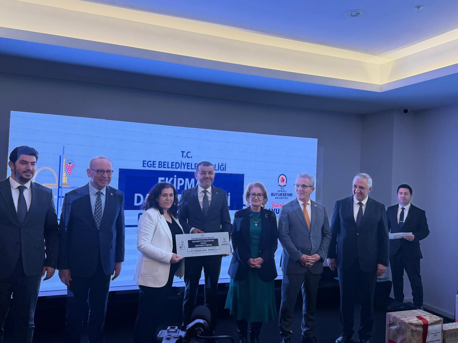 Başkan Tetik yeniden seçildi: Ege Belediyeler Birliği’nde yeni dönem