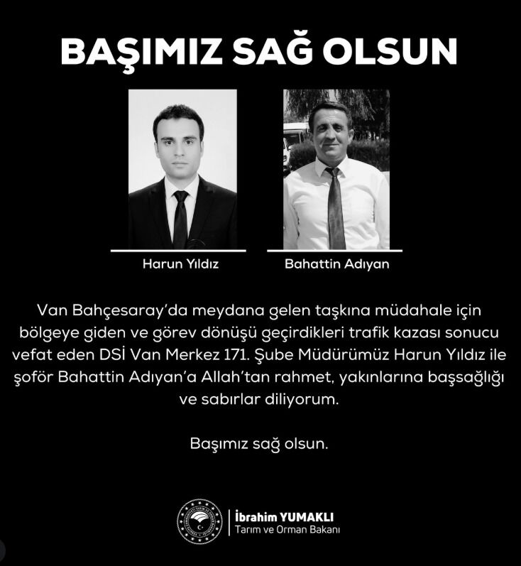 Dsi̇ Şube Müdürü Ve Şoförü Korkunç Kazada Hayatını Kaybetti (1)