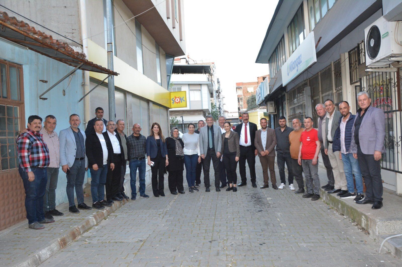 Künkcü Sahayı Boş Bırakmıyor! Germencik Ve Ortaklar’da Esnafla Buluştu (2)