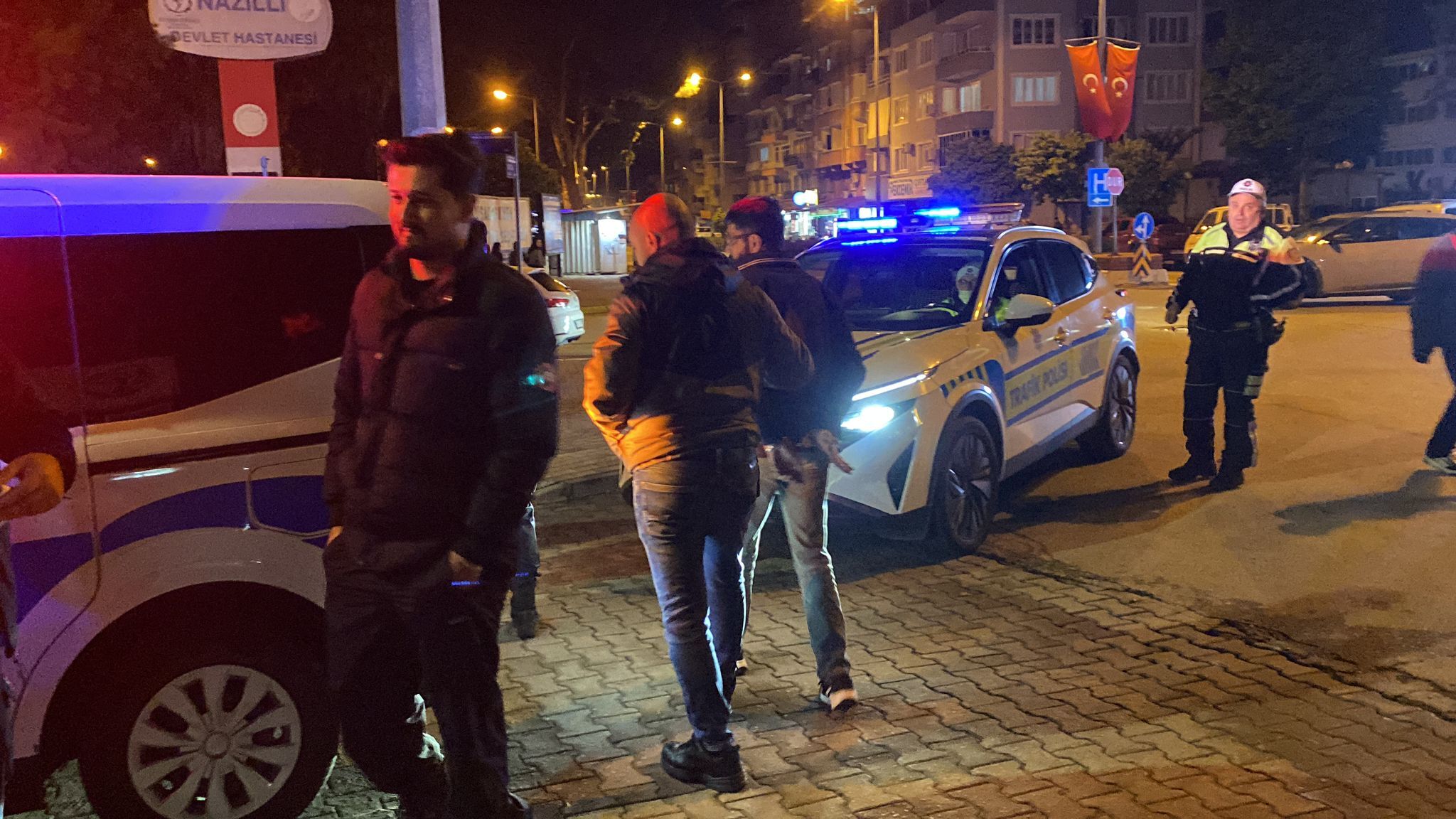Nazilli'de Alkollü Sürücü Polisten Kaçtı (1)