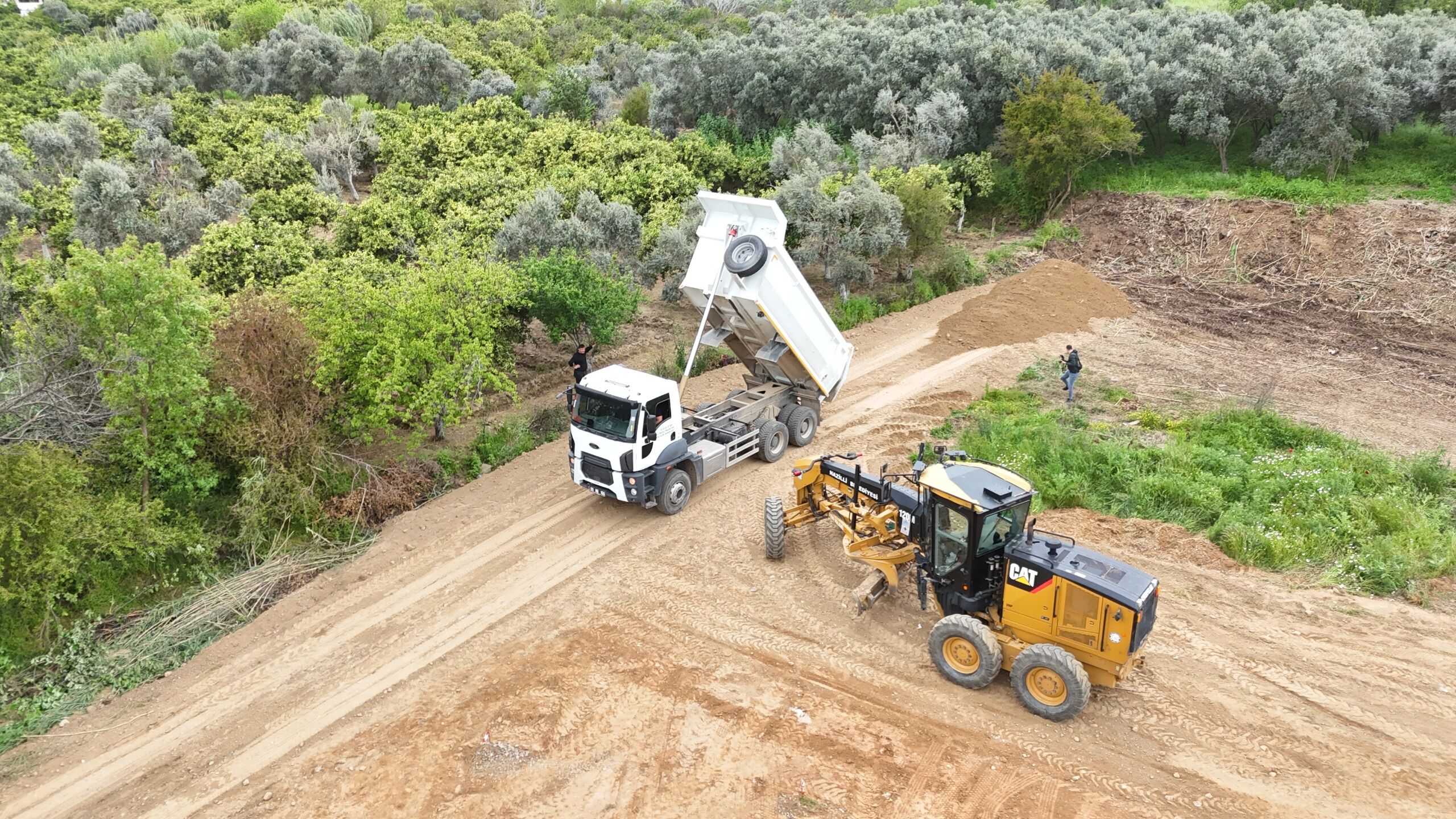 Nazilliye Yeni Yol Aciliyor Calismalar Basladi Internet 655524 7507F8