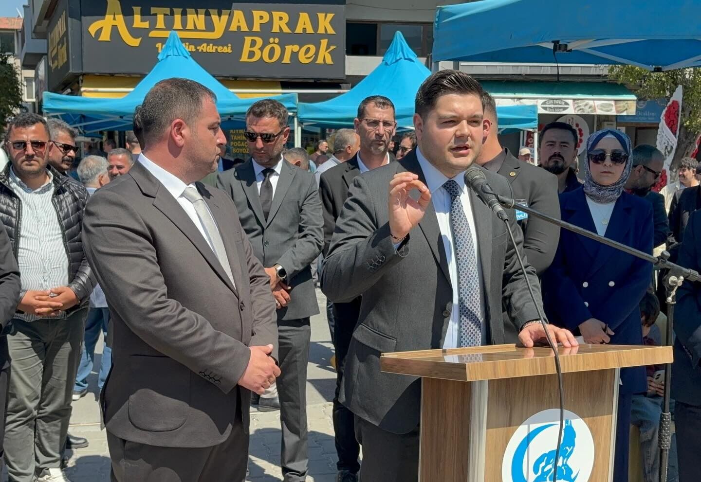 Söke Ülkü Ocakları Yeni Hizmet Binasına Kavuştu Yoğun Katılımlı Törenle Kapılarını Açtı (1)