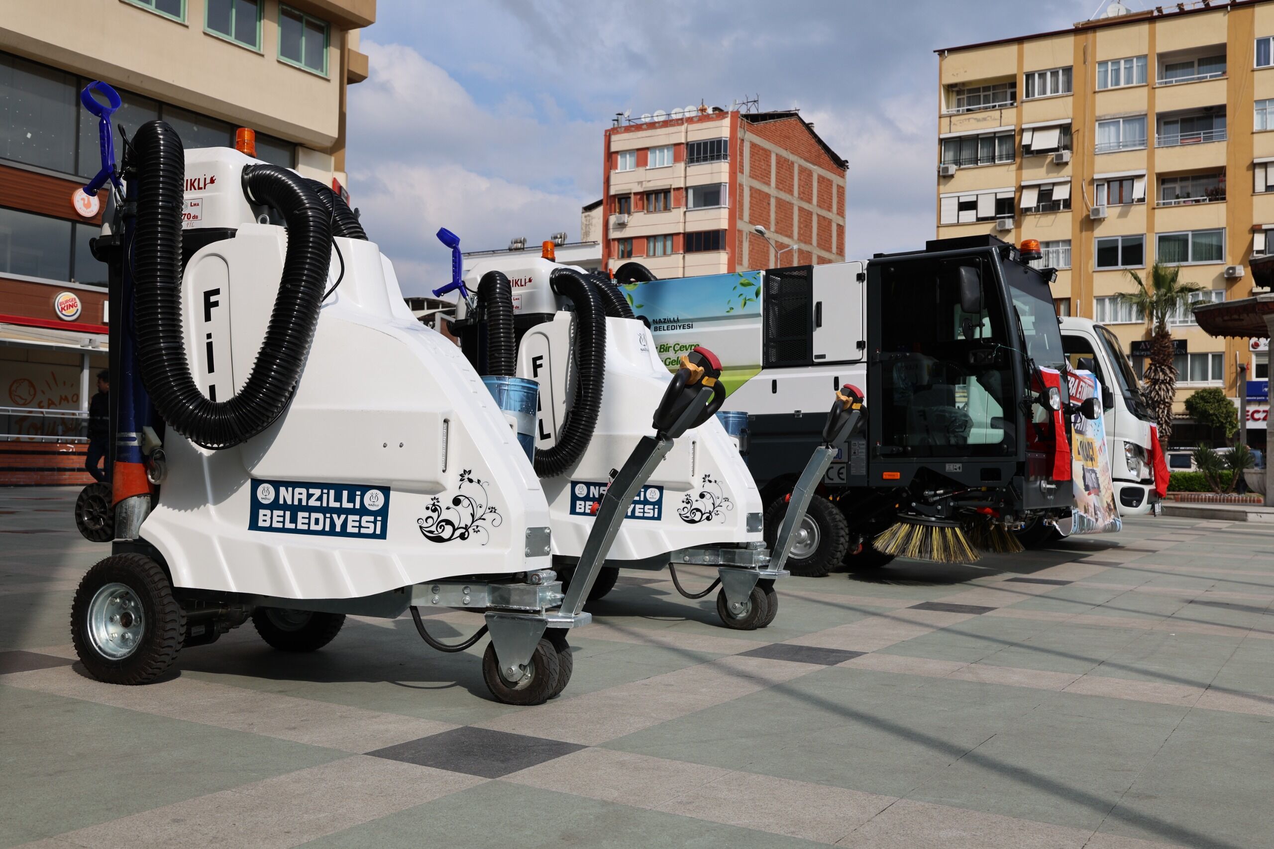 Nazilli'de 23 ayda 23 yeni araç ilçeye kazandırıldı