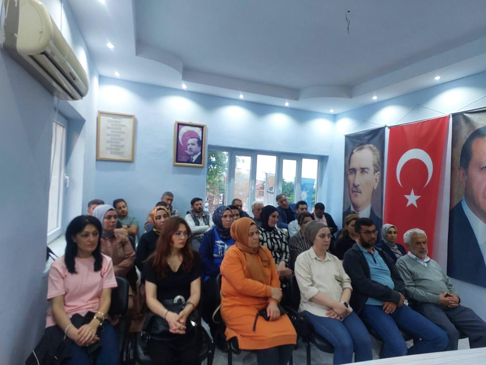 AK Parti Sultanhisar teşkilatında yoğun mesai