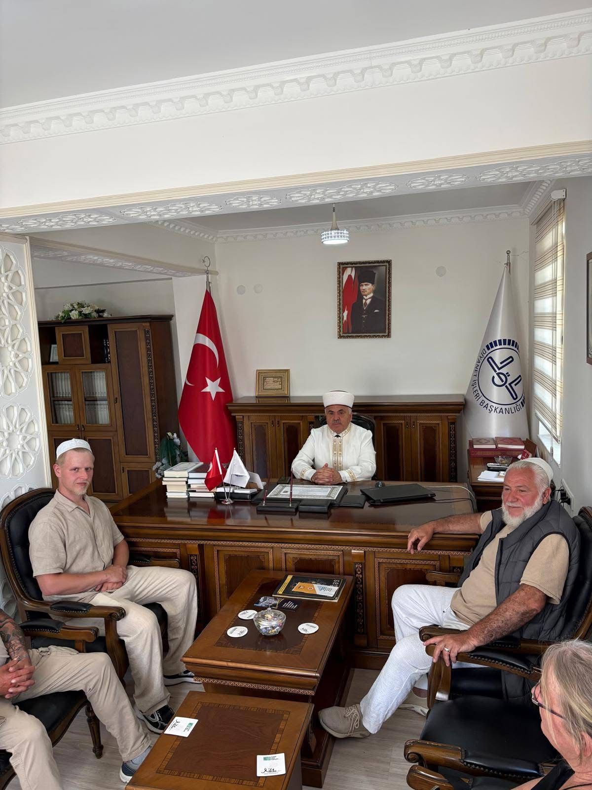 Alman vatandaşı Aydın’da Müslüman oldu