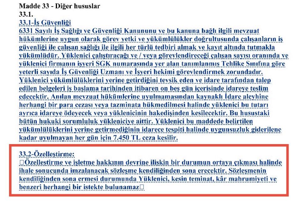 Aydın-İzmir Otoyolu özelleştirilme kapsamında