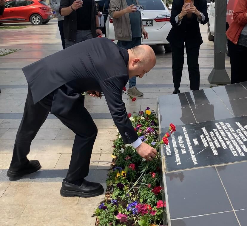 Aydın Valisi Varol şehitleri unutmadı