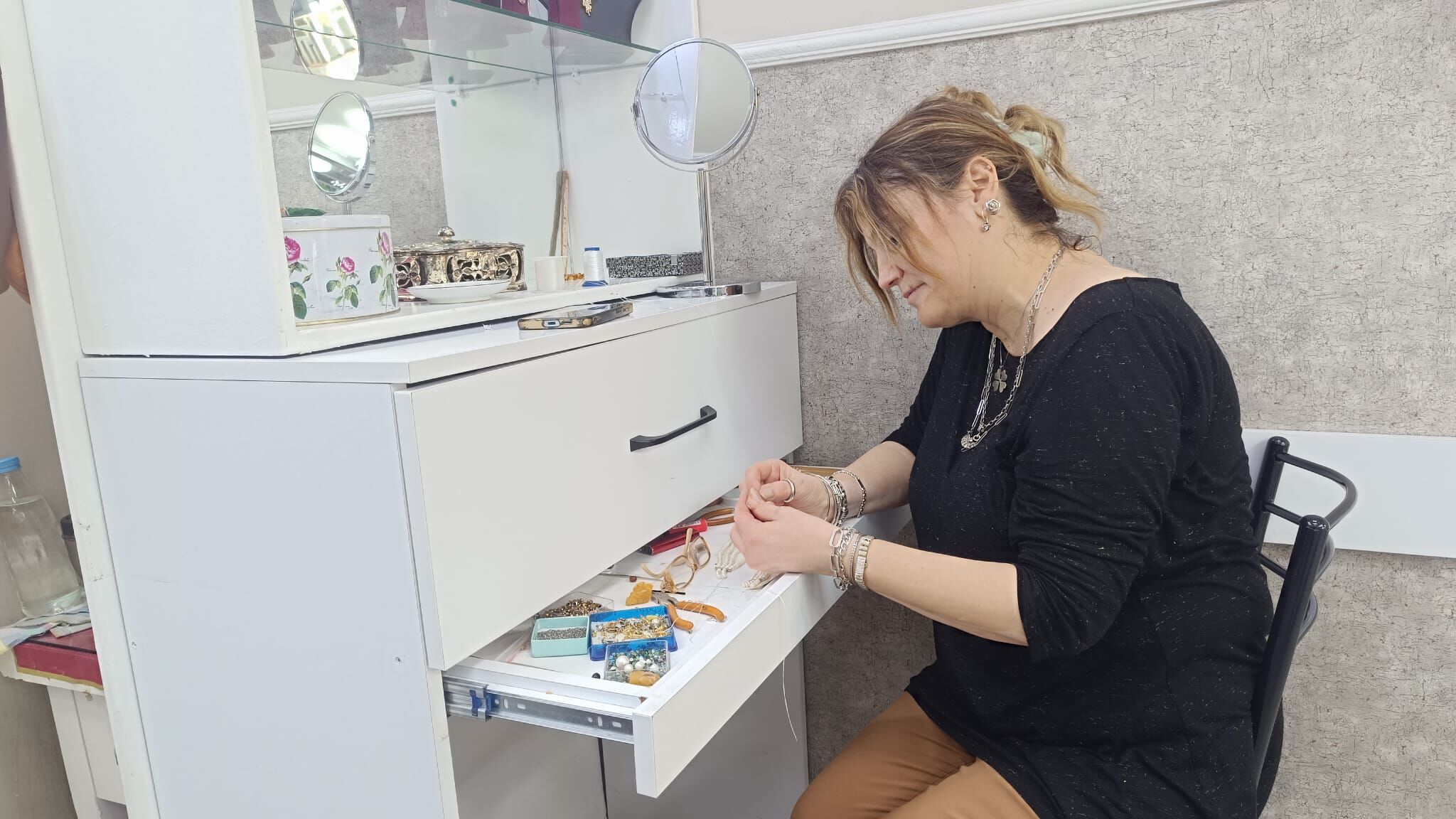 Aydın’da gümüşe kadın imzasını nakşettiler
